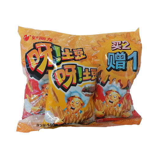c呀土豆三联包2包番茄味1包牛排味210g6920907815863