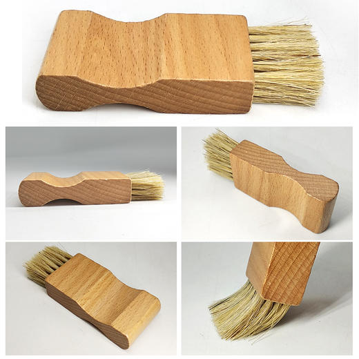 迷你方型胡刷鞋刷猪毛刷上油刷 商品图4