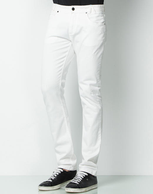Marco Azzali 白色牛仔裤 P3616300 商品图1