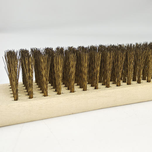 长柄铜丝刷拉毛刷绒皮麂皮清洁鞋刷