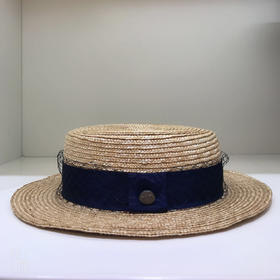 玛格丽特/Margaret Mitchell  编织圆领草帽遮阳帽