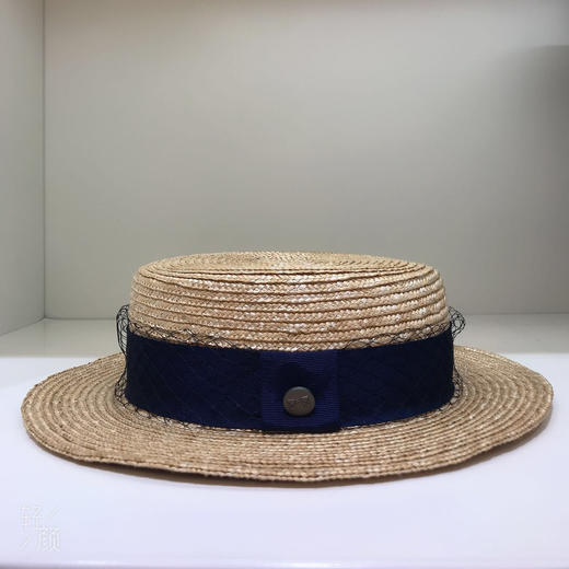 玛格丽特/Margaret Mitchell  编织圆领草帽遮阳帽 商品图0