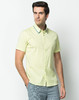 Marco Azzali 荧光黄MONTI面料短袖衬衫 C3651800 商品缩略图2