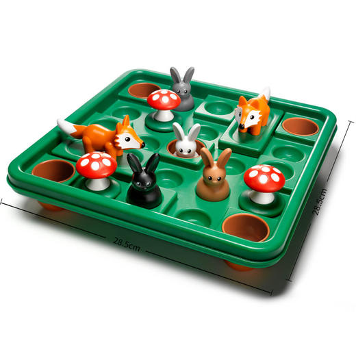 Smart Games爱思极小兔蹦蹦跳豪华版JumpIn'XXL益智玩具桌游7岁+ 商品图2