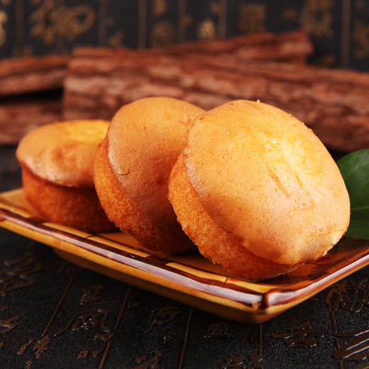 鑫炳记鸡蛋糕草子糕300g老式蛋糕父母吃的零食传统糕点面包槽子糕 商品图2