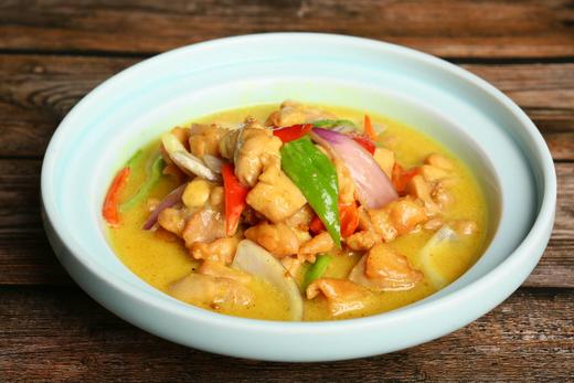 【岑府私厨 咖喱香草鸡球】1例 商品图0