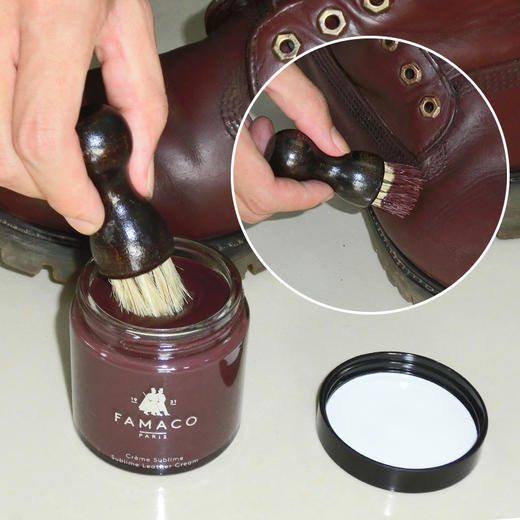 迷你葫芦刷猪毛刷上油刷迷你刷鞋刷 商品图1