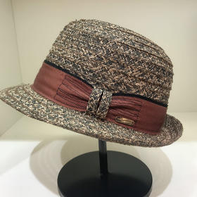 玛格丽特/Margaret Mitchell  棕色编织遮阳帽