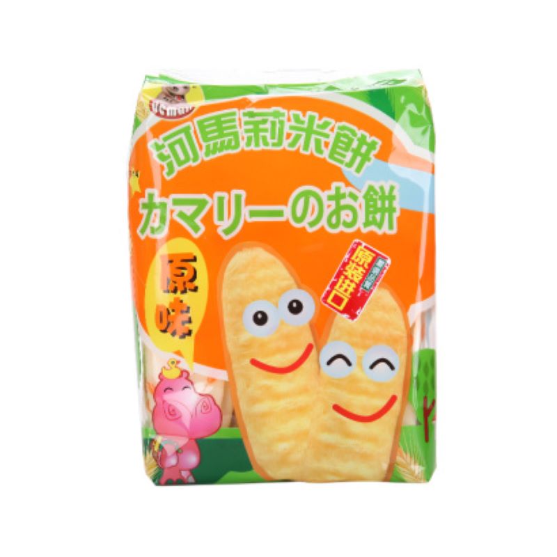 【品牌直供】台湾河马莉 宝宝米饼 原味 泰国产JPY带授权招加盟代理