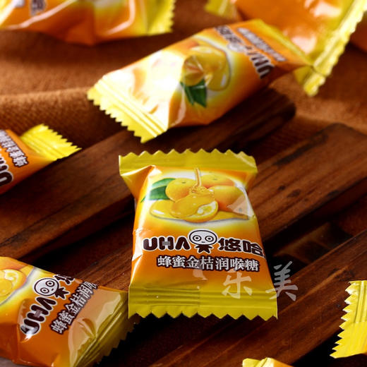 悠哈蜂蜜金桔舒润糖/蜂蜜西柚舒润糖糖果 商品图4
