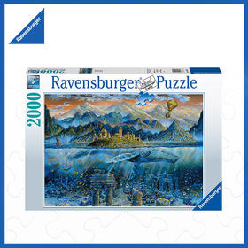 Ravensburger拼图睿思平面拼图2000片 鲸鱼164646
