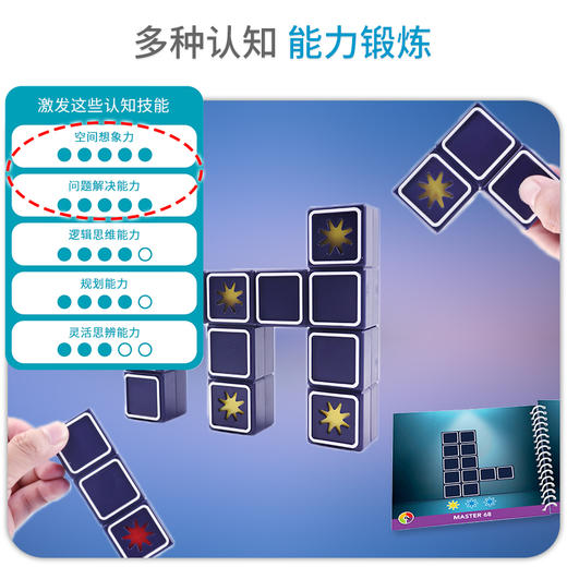 Smart Games爱思极繁星闪耀 儿童益智玩具桌游空间想象力 6岁+ 商品图3