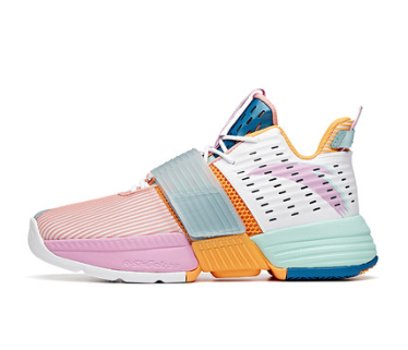 安踏秋季新品安踏要疯40横扫2代篮球鞋男鞋夏季外场实战透气耐磨肆无