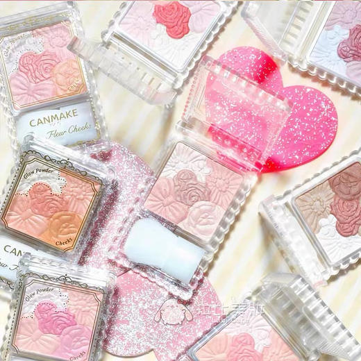 日本Canmake五色花瓣腮红 （珠光/哑光） 商品图2