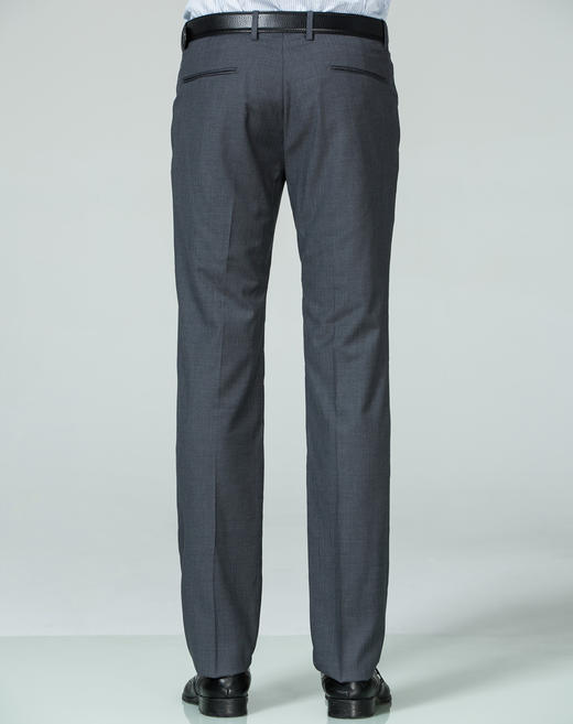 Marco Azzali 灰色毛西裤 P3752400 商品图3