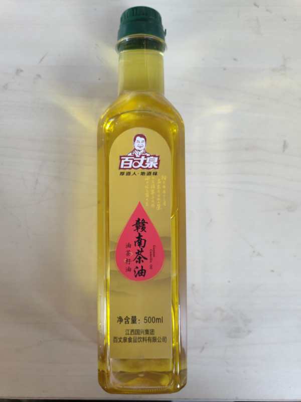 兴国县百丈泉山茶油500ml