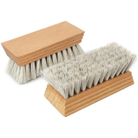 榉木小方刷马毛刷鞋刷