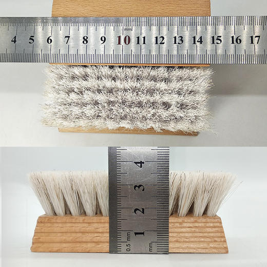 榉木小方刷马毛刷鞋刷 商品图4