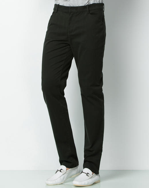 Marco Azzali 深墨绿休闲裤 P3726700 商品图1