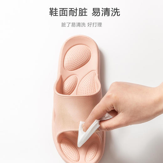【按摩穴道，防滑耐磨】足底按摩拖鞋EVA夏季凉拖鞋按摩防滑软底加厚居家男女士洗澡四季夏天家用卫生间办公室内外穿情侣学生宿舍浴室拖鞋 商品图6