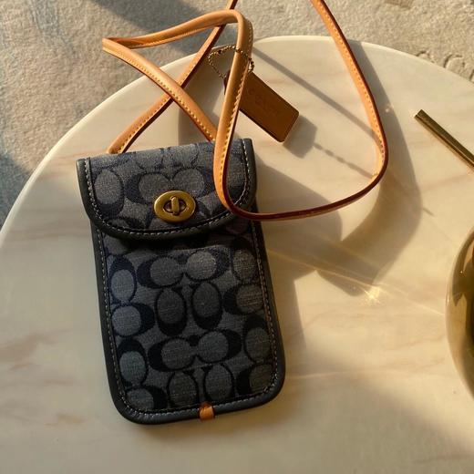 coach香布蕾超迷你手机包