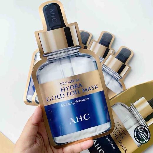 韩国AHC黄金锡纸面膜5片/盒 商品图2