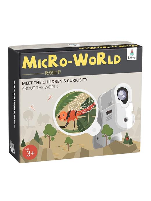 蝙蝠兔微观世界儿童便携式手机显微镜电子生物科学迷小中学生玩具 商品图4