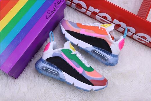 MAX2090跑步鞋系列 】耐克/NIKE 耐克MAX2090气垫跑鞋 彩虹 货号：CZ4090-900 商品图4