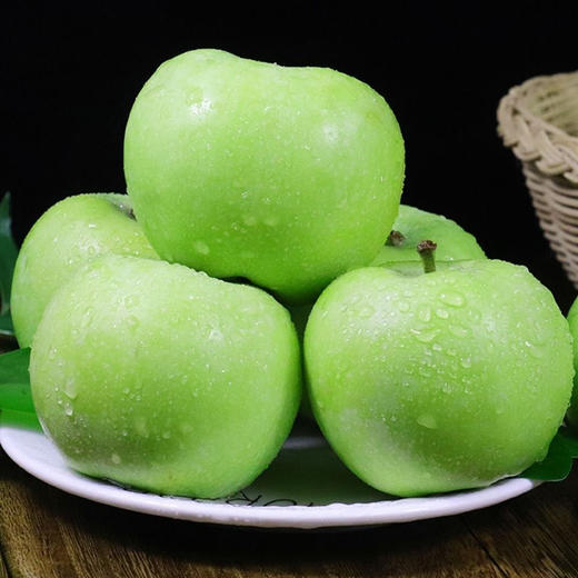 【陕西 · 青苹果】5斤装(约14-18个)酸甜可口 细腻多汁