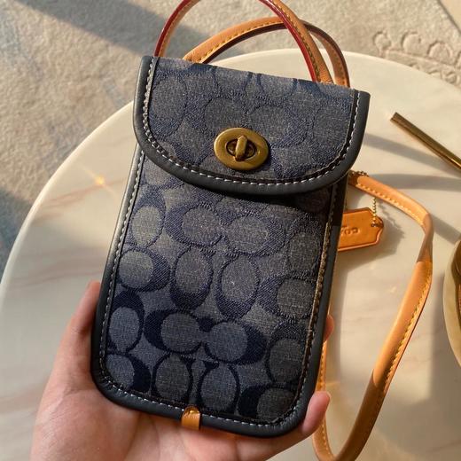 coach香布蕾超迷你手机包