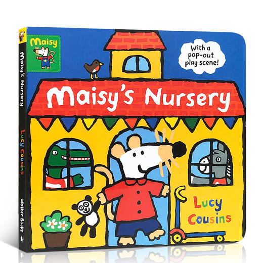 【入园准备】【互动游戏】 Maisy's Nursery 小鼠波波上幼儿园 立体游戏纸板书 还原真实场景 商品图0