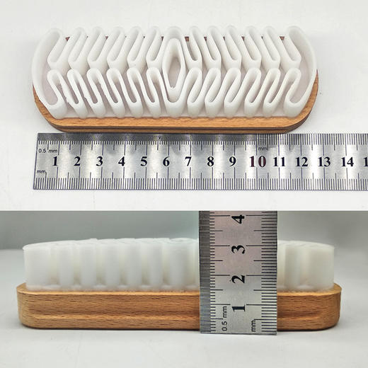 D型绒皮麂皮清洁胶刷鞋刷 商品图4