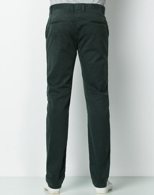 Marco Azzali 墨绿色休闲裤 P3719700 商品图2