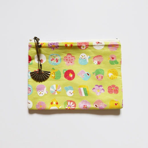 HUGOJIRO零钱包风の花鹦鹉与果子 商品图3