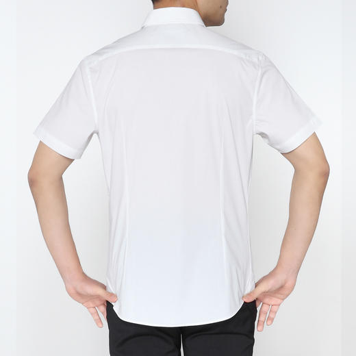 Marco Azzali 白色短袖衬衫 C5277300 商品图2