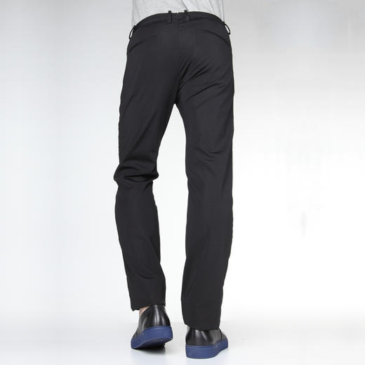 Marco Azzali 黑色针织裤 P5020200 商品图2