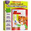 学乐幼儿园趣味练习册 英文原版 Jumbo Book of Kindergarten Fun Workbook 儿童贴纸活动手册 5-6岁启蒙英语书 字母单词教材教辅 商品缩略图0