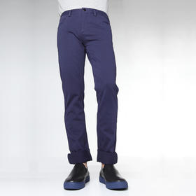 Marco Azzali 藏青针织休闲裤 P5105100