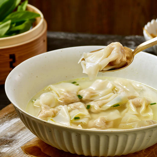 实料 上汤好馅』 旦妈厨房鸡汤小馄饨 130g*6盒 方便速食速冻水饺云吞