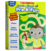 学乐学龄前儿童趣味练习册 英文原版 Jumbo Book of Pre-K Fun Workbook 贴纸活动手册 幼儿3-4岁启蒙英语书 字母单词教材教辅 商品缩略图0