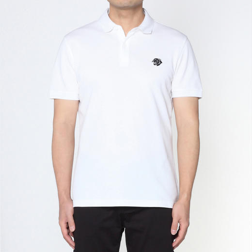 Marco Azzali 白色绣花POLO衫 T5215300 商品图0