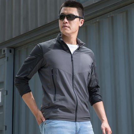龙牙隐焱轻量便携皮肤衣 男士防晒服超薄透气防紫外线防晒衣 商品图1