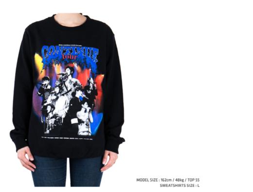 iKON CONTINUE ENCORE SWEARSHIRTS 继续使用环保运动衫JPY带授权招加盟代理 商品图0