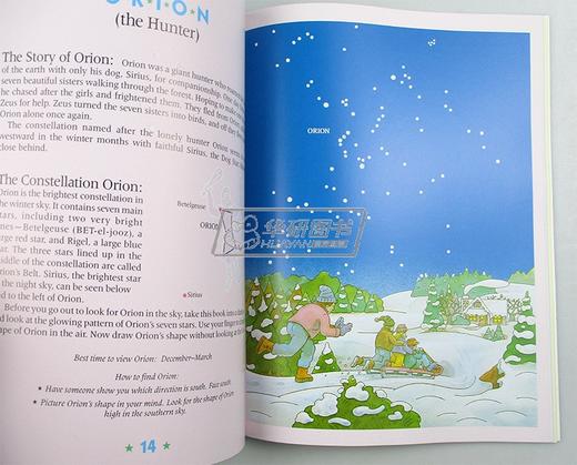 在黑暗中发光的星座 英文原版 天文学启蒙绘本 Glow in the Dark Constellations 英文版 进口原版英语书籍 商品图1