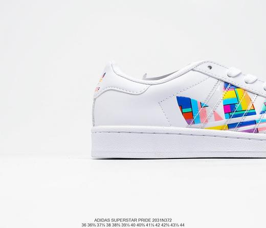 阿迪达斯size x adidas  Originals Superstar" 50/20"贝壳头经典百搭休闲运动板鞋 商品图8