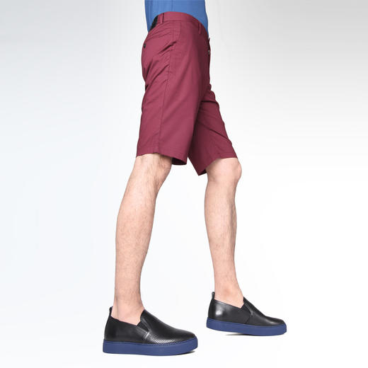 Marco Azzali 酒红色短裤 P5010900 商品图1