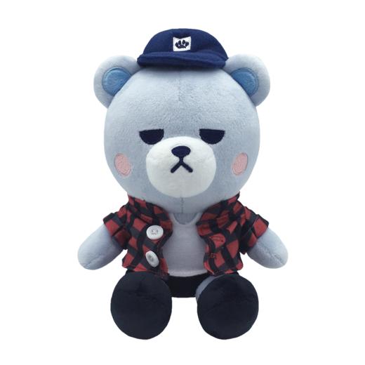 BABY KRUNK PLAID SHIRTS20cm yg krunk熊克鲁克韩国明星周边娃娃JPY带授权招加盟代理 商品图0