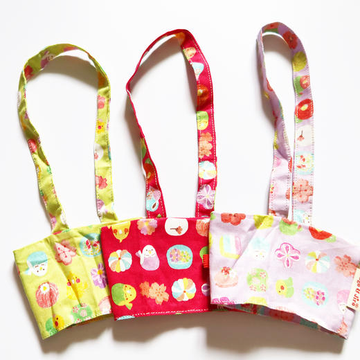 HUGOJIRO手提杯套风の花鹦鹉与果子 商品图1