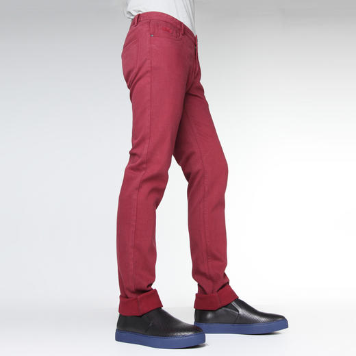 Marco Azzali 红色休闲裤 P3912900 商品图1
