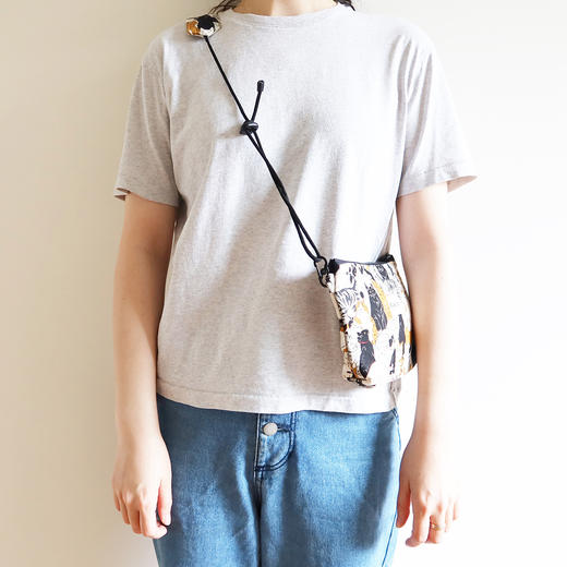 HUJI祤集pieton斜挎包插画猫町 商品图1